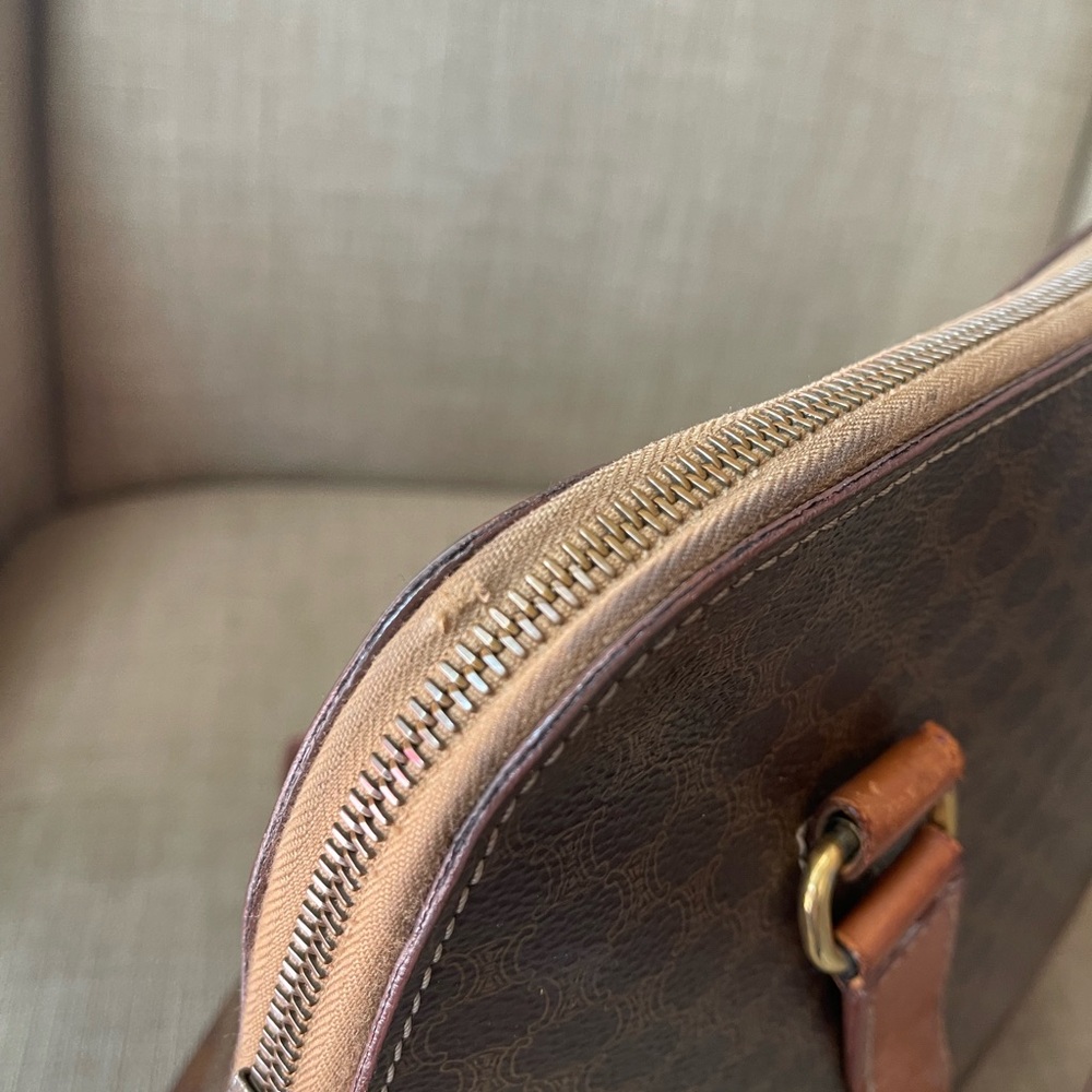 Authentic vintage CELINE large satchel bag M95 (X21) - Picture 16 of 16